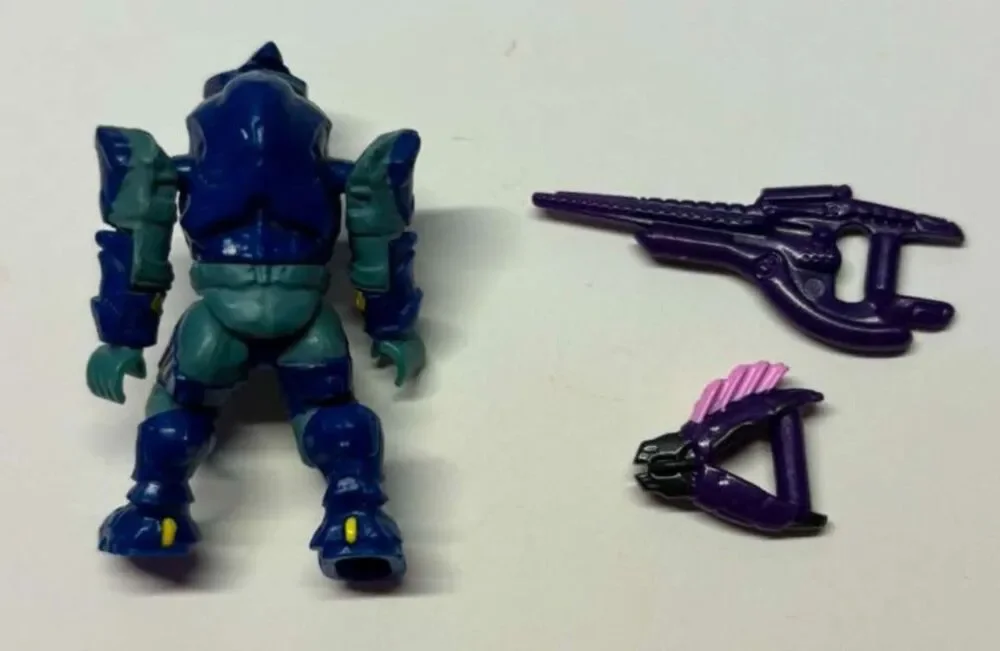 Halo Mega Bloks Construx Covenant Elite Blue 2011 Halo Fest Figure